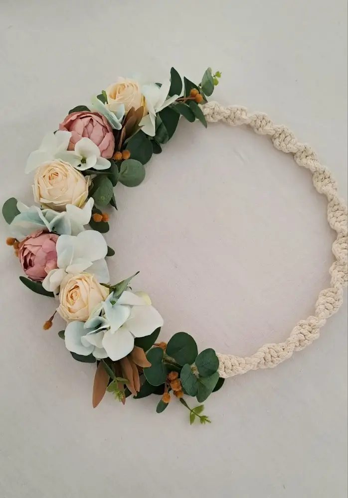 Στεφάνι macrame